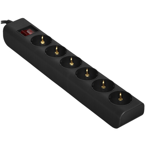 Купить Сетевой фильтр FinePower Oriol 630B черный  5434358. Характеристики, отзывы и цены в Донецке