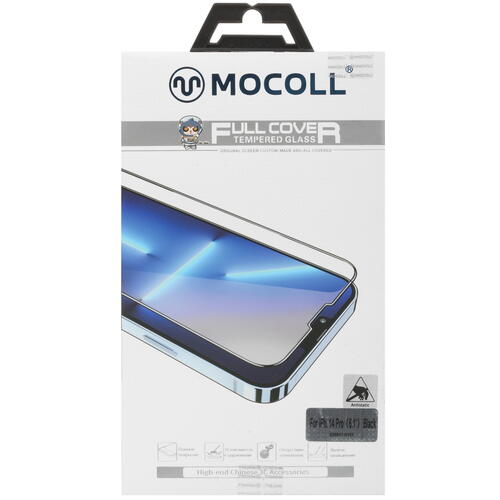 Купить Защитное стекло MOCOLL для экрана Apple iPhone 14 Pro  5086722. Характеристики, отзывы и цены в Донецке