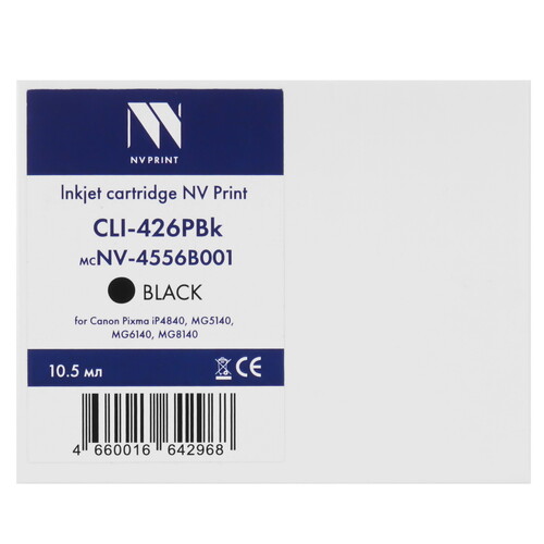 Купить Картридж NV Print CLI-426PBk черный  5643282. Характеристики, отзывы и цены в Донецке