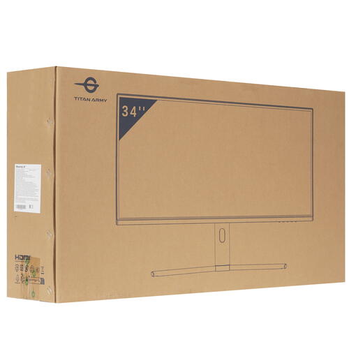 Купить 34" Монитор Titan Army C34CHR черный  5406554. Характеристики, отзывы и цены в Донецке