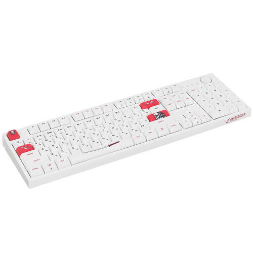 Купить Клавиатура проводная + беспроводная ARDOR GAMING Katana [AG-ZD-104GT-XDA-HS-W]  5412188. Характеристики, отзывы и цены в Донецке