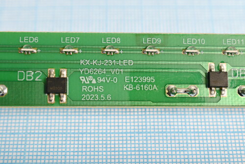 Купить Плата (LED-ind) для гриля DEXP GRL-2000BR  9074592. Характеристики, отзывы и цены в Донецке