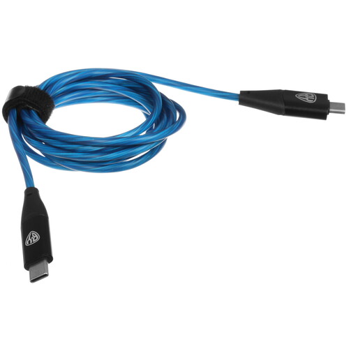 Купить Кабель круглый BY USB Type-C - USB Type-C синий 1.5 м  5482268. Характеристики, отзывы и цены в Донецке