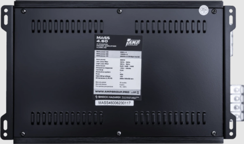Купить Усилитель AMP MASS 4.60  9248144. Характеристики, отзывы и цены в Донецке