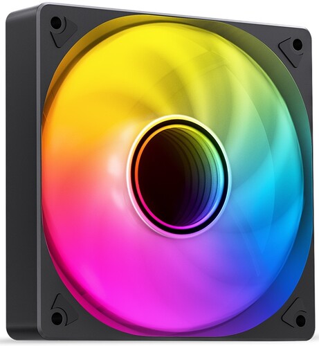 Купить Реверсный вентилятор JONSBO SL-120BR  черный  9197143. Характеристики, отзывы и цены в Донецке