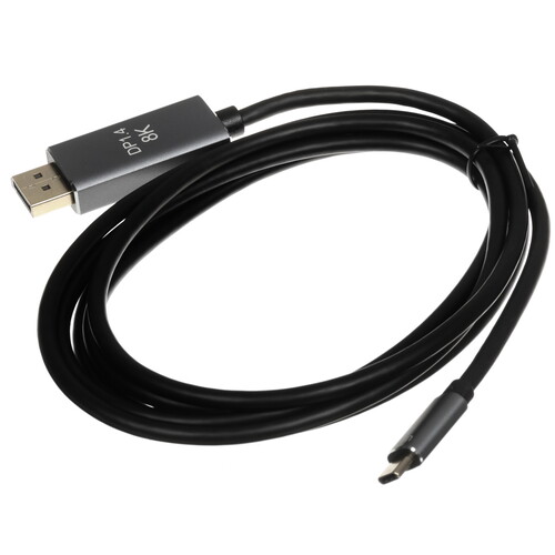 Купить Кабель однонаправленный VCOM USB Type-C - DisplayPort, 1.8 м  9167400. Характеристики, отзывы и цены в Донецке