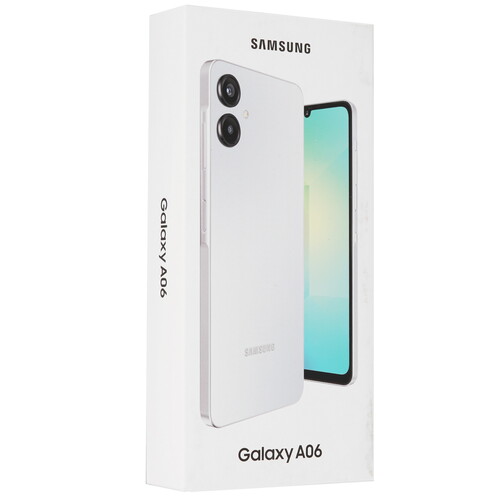 Купить 6.7" Смартфон Samsung Galaxy A06 128 ГБ голубой  5612337. Характеристики, отзывы и цены в Донецке