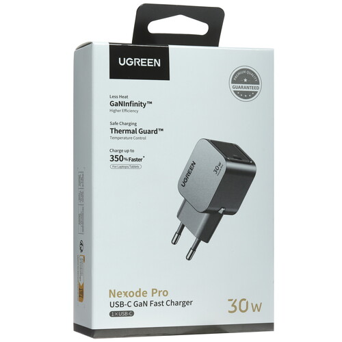 Купить Сетевое зарядное устройство Ugreen X703 серый  9146529. Характеристики, отзывы и цены в Донецке