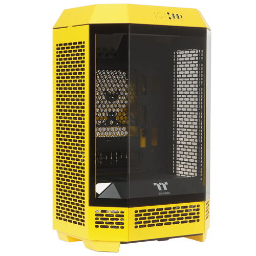 Купить Корпус Thermaltake The Tower 300 Bumblebee [CA-1Y4-00S4WN-00] желтый  5447920. Характеристики, отзывы и цены в Донецке