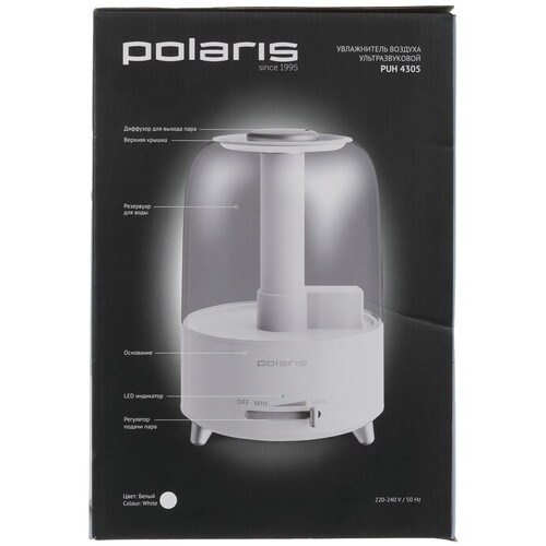 Купить Увлажнитель воздуха Polaris PUH 4305  9011224. Характеристики, отзывы и цены в Донецке