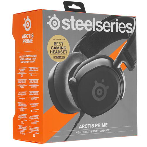 Купить Проводные наушники SteelSeries Arctis Prime черный 2021  4835314. Характеристики, отзывы и цены в Донецке