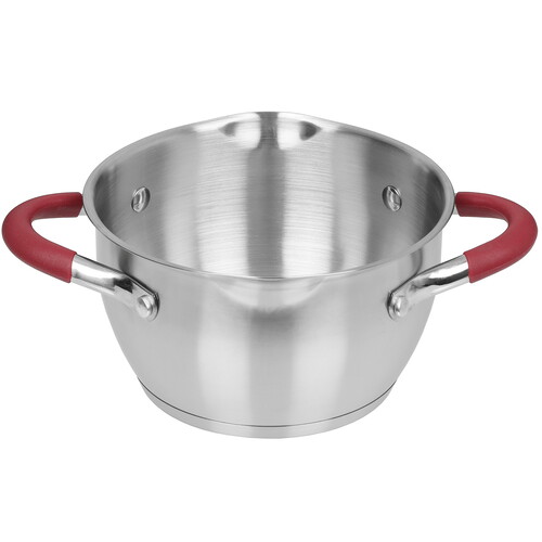 Купить Кастрюля Inhouse Marsala 2.3 л 18 см серебристый  5445075. Характеристики, отзывы и цены в Донецке