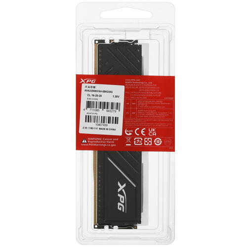 Купить Оперативная память ADATA XPG SPECTRIX D35G RGB [AX4U32008G16A-SBKD35G] 8 ГБ  5433664. Характеристики, отзывы и цены в Донецке