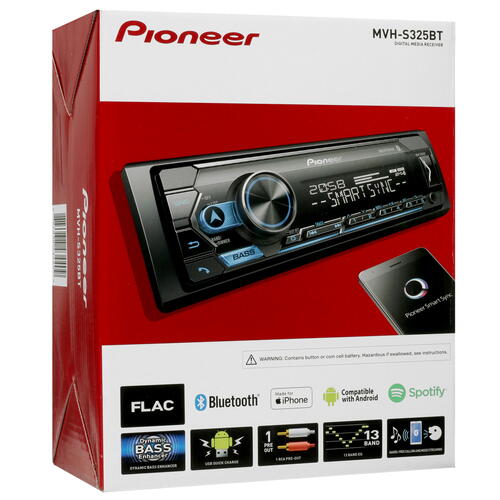 Купить Автопроигрыватель Pioneer MVH-S325BT  5094812. Характеристики, отзывы и цены в Донецке