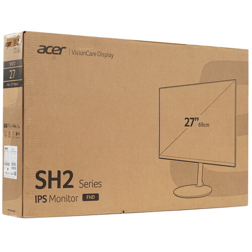 Купить 27" Монитор Acer SH272Ebmihux черный  5455327. Характеристики, отзывы и цены в Донецке