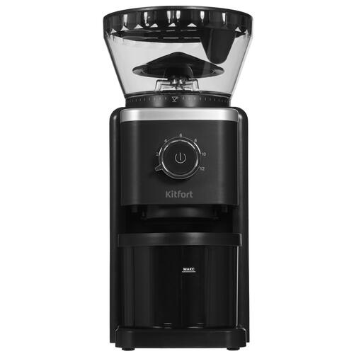 Купить Кофемолка электрическая Kitfort КТ-7167 черный  9035893. Характеристики, отзывы и цены в Донецке