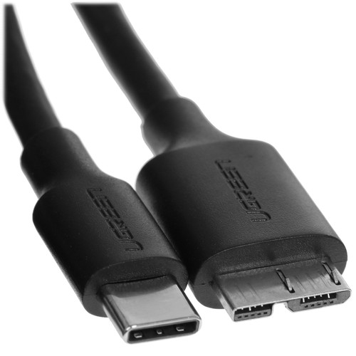 Купить Кабель Ugreen micro USB-B - USB Type-C черный  4713473. Характеристики, отзывы и цены в Донецке