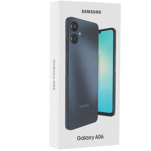 Купить 6.7" Смартфон Samsung Galaxy A06 128 ГБ черный  5608180. Характеристики, отзывы и цены в Донецке