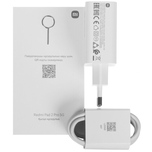 Купить 12.1" Планшет Xiaomi REDMI Pad 2 Pro 5G 256 ГБ серебристый  5639539. Характеристики, отзывы и цены в Донецке