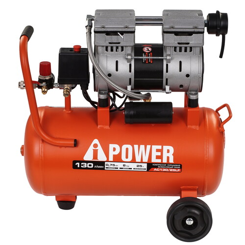 Купить Компрессор поршневой безмасляный A-iPower AC130/25LF  9191227. Характеристики, отзывы и цены в Донецке