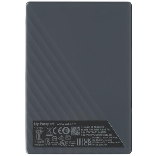 Купить 1 ТБ Внешний HDD WD My Passport [WDBYVG0010BBK-CESN]  5429259. Характеристики, отзывы и цены в Донецке