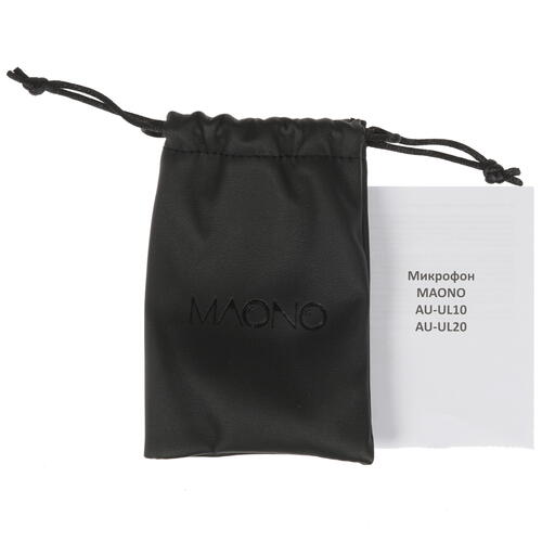Купить Микрофон Maono AU-UL10 черный  1277212. Характеристики, отзывы и цены в Донецке