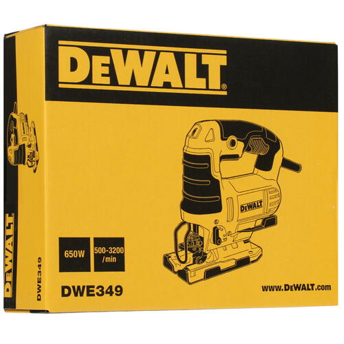 Купить Электрический лобзик DeWalt DWE 349  5301997. Характеристики, отзывы и цены в Донецке