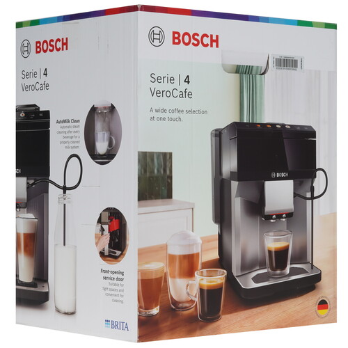 Купить Кофемашина автоматическая BOSCH TPE40307 серебристый  5642942. Характеристики, отзывы и цены в Донецке