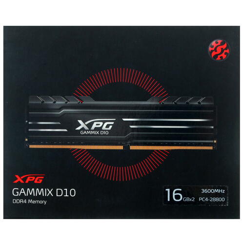 Купить Оперативная память ADATA XPG GAMMIX D10 [AX4U360016G18I-DB10] 32 ГБ  4847038. Характеристики, отзывы и цены в Донецке