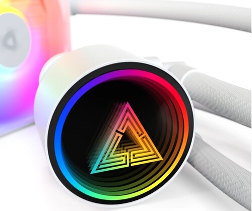 Купить Система охлаждения Montech LightFlow ARGB 360  белая  5635658. Характеристики, отзывы и цены в Донецке