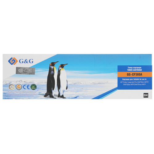 Купить Картридж лазерный G&G GG-CF380A черный  9065580. Характеристики, отзывы и цены в Донецке