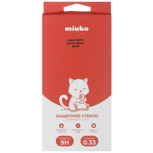 Купить Защитное стекло Miuko для экрана Xiaomi Redmi A3/ A3x  5488258. Характеристики, отзывы и цены в Донецке