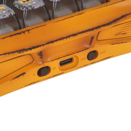 Купить Клавиатура  проводная + беспроводная GravaStar Mercury K1 Pro Yellow  9276737. Характеристики, отзывы и цены в Донецке