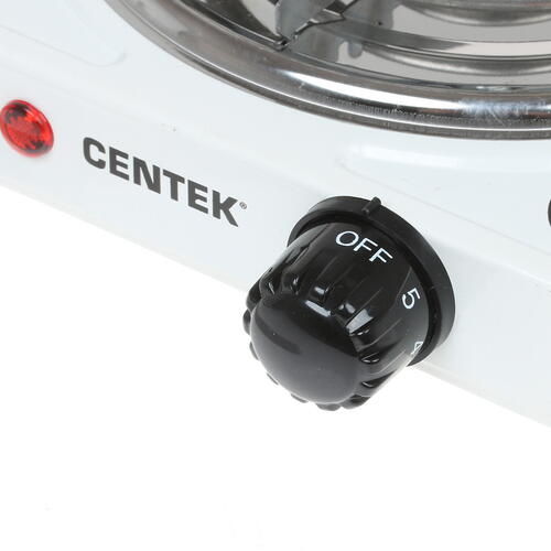 Купить Плита компактная электрическая Centek CT-1508 белый  1114260. Характеристики, отзывы и цены в Донецке