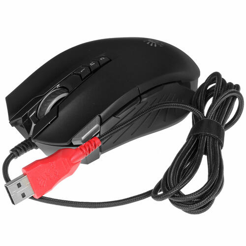 Купить Мышь проводная A4Tech Bloody V9M  черный  1614347. Характеристики, отзывы и цены в Донецке