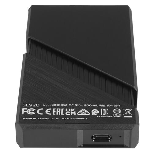 Купить 2000 ГБ Внешний SSD ADATA SE920 [SE920-2TCBK]  5458439. Характеристики, отзывы и цены в Донецке