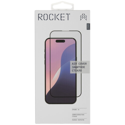 Купить Защитное стекло Rocket для экрана Apple iPhone 16  5474333. Характеристики, отзывы и цены в Донецке