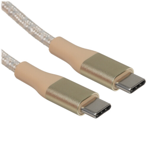 Купить Кабель круглый Verizo USB Type-C - USB Type-C золотистый 1.5 м  5497261. Характеристики, отзывы и цены в Донецке