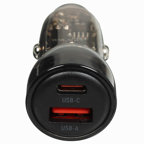 Купить Автомобильное ЗУ TFN USB/USB-C PD черный  9258287. Характеристики, отзывы и цены в Донецке