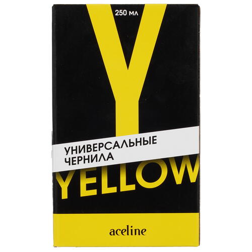 Купить Чернила водорастворимые Aceline CI 250-Y желтый  5048933. Характеристики, отзывы и цены в Донецке