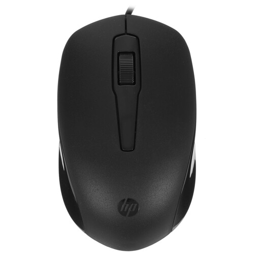 Купить Мышь проводная HP 150 Wired  черный  4872938. Характеристики, отзывы и цены в Донецке
