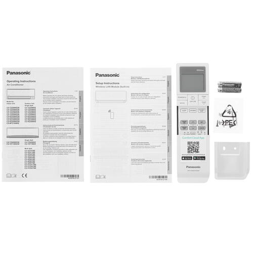 Купить Кондиционер настенный сплит-система Panasonic CS-TZ25WKEW/CU-TZ25WKE белый  9986632. Характеристики, отзывы и цены в Донецке
