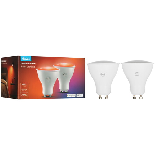 Купить Комплект умных светодиодных ламп Govee GU10 Bulb RGBWW  5606628. Характеристики, отзывы и цены в Донецке
