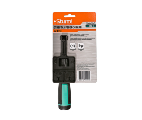 Купить Отвертка с насадками/битами Sturm! 1040-19-5  9060524. Характеристики, отзывы и цены в Донецке