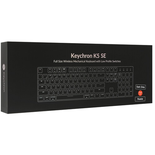Купить Клавиатура  проводная + беспроводная Keychron K5SE  9192118. Характеристики, отзывы и цены в Донецке