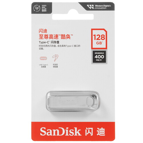 Купить Память OTG USB Flash 128 ГБ SanDisk Ultra Luxe  5629504. Характеристики, отзывы и цены в Донецке