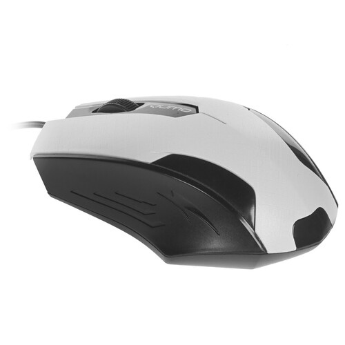 Купить Мышь проводная QUMO Office M14 [24131] белый  1365054. Характеристики, отзывы и цены в Донецке