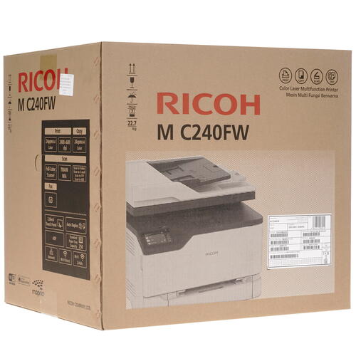 Купить МФУ лазерное Ricoh M C240FW  4895848. Характеристики, отзывы и цены в Донецке
