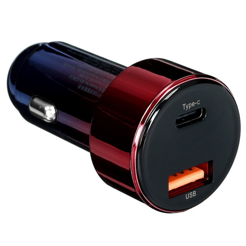Купить Автомобильное ЗУ Baseus Magic Series красный  9228303. Характеристики, отзывы и цены в Донецке