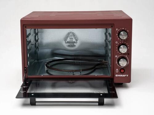 Купить Мини-печь Kraft KF-MO 3804 KR красный  8108445. Характеристики, отзывы и цены в Донецке